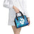 Turquoise Polynesia Father's Day Shoulder Handbag Dad You Are My Hero