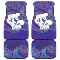 Purple Polynesia Father's Day Car Mats Dad You Are My Hero