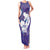Purple Polynesia Father's Day Family Matching Tank Maxi Dress and Hawaiian Shirt Dad You Are My Hero