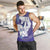 Purple Polynesia Father's Day Men Tank Top Dad You Are My Hero