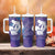 Purple Polynesia Father's Day Tumbler With Handle Dad You Are My Hero