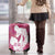 Pink Polynesia Father's Day Luggage Cover Dad You Are My Hero