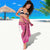 Pink Polynesia Father's Day Sarong Dad You Are My Hero