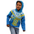 Tuvalu Independence Day Kid Hoodie Tuvaluan Proud 45th Anniversary Polynesian Pattern LT14 - Polynesian Pride