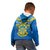 Tuvalu Independence Day Kid Hoodie Tuvaluan Proud 45th Anniversary Polynesian Pattern LT14 - Polynesian Pride