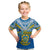 Tuvalu Independence Day Kid T Shirt Tuvaluan Proud 45th Anniversary Polynesian Pattern LT14 Blue - Polynesian Pride