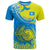 Palau Independence Day T Shirt Happy 29th Anniversary Polynesian Hammerhead Shark LT14 Blue - Polynesian Pride