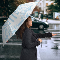 Blue New Zealand Puhoro Maori Tattoo Umbrella