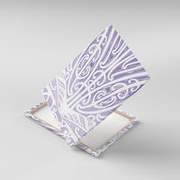 Purple New Zealand Puhoro Maori Tattoo Canvas Wall Art