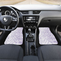 Purple New Zealand Puhoro Maori Tattoo Car Mats