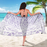 Purple New Zealand Puhoro Maori Tattoo Sarong