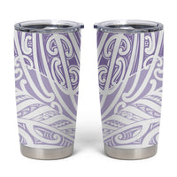 Purple New Zealand Puhoro Maori Tattoo Tumbler Cup