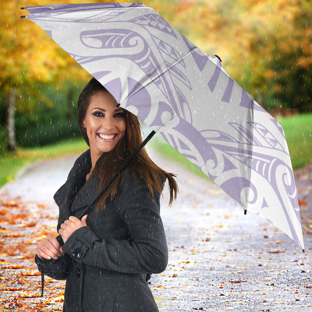 Purple New Zealand Puhoro Maori Tattoo Umbrella