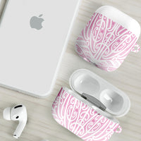 Pink New Zealand Puhoro Maori Tattoo AirPods Case