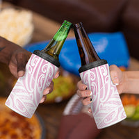 Pink New Zealand Puhoro Maori Tattoo 4 in 1 Can Cooler Tumbler