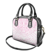 Pink New Zealand Puhoro Maori Tattoo Shoulder Handbag