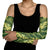 Green Aloha Hawaii Arm Sleeves Hawaiian Kakau Ohia Lehua Lei - Polynesian Pride