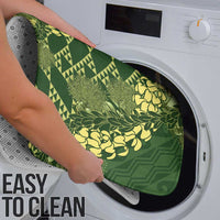 Green Aloha Hawaii Bathroom Set Hawaiian Kakau Ohia Lehua Lei - Polynesian Pride