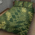 Green Aloha Hawaii Quilt Bed Set Hawaiian Kakau Ohia Lehua Lei - Polynesian Pride