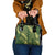 Green Aloha Hawaii Shoulder Handbag Hawaiian Kakau Ohia Lehua Lei - Polynesian Pride