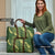 Green Aloha Hawaii Travel Bag Hawaiian Kakau Ohia Lehua Lei - Polynesian Pride