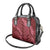 Maroon Aloha Hawaii Shoulder Handbag Hawaiian Kakau Ohia Lehua Lei - Polynesian Pride