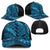 Naval Night Aloha Hawaii Baseball Net Cap Hawaiian Kakau Ohia Lehua Lei - Polynesian Pride