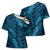 Naval Night Aloha Hawaii Cross Shoulder Shirt Hawaiian Kakau Ohia Lehua Lei - Polynesian Pride