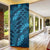 Naval Night Aloha Hawaii Door Cover Hawaiian Kakau Ohia Lehua Lei - Polynesian Pride