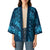 Naval Night Aloha Hawaii Kimono Hawaiian Kakau Ohia Lehua Lei - Polynesian Pride
