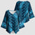 Naval Night Aloha Hawaii Kimono Sleeve Blouse Hawaiian Kakau Ohia Lehua Lei - Polynesian Pride