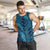 Naval Night Aloha Hawaii Men Tank Top Hawaiian Kakau Ohia Lehua Lei - Polynesian Pride