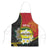 Personalised PNG Morobe Provins Apron Papua New Guinea Plumeria Melanesian Pattern - Polynesian Pride