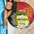 Personalised PNG Morobe Provins Beach Blanket Papua New Guinea Plumeria Melanesian Pattern - Polynesian Pride