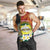 Personalised PNG Morobe Provins Men Tank Top Papua New Guinea Plumeria Melanesian Pattern - Polynesian Pride