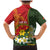 Personalised PNG Isten Hailans Provins Family Matching Mermaid Dress and Hawaiian Shirt Papua New Guinea Plumeria Melanesian Pattern - Polynesian Pride