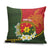 Personalised PNG Isten Hailans Provins Pillow Cover Papua New Guinea Plumeria Melanesian Pattern - Polynesian Pride