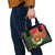Personalised PNG Isten Hailans Provins Shoulder Handbag Papua New Guinea Plumeria Melanesian Pattern - Polynesian Pride