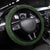 PNG Isten Hailans Provins Steering Wheel Cover Papua New Guinea Plumeria Melanesian Pattern - Polynesian Pride