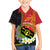 Personalised PNG Sauten Hailans Family Matching Tank Maxi Dress and Hawaiian Shirt Papua New Guinea Plumeria Melanesian Pattern - Polynesian Pride