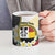 Personalised PNG Madang Provins Ceramic Mug Papua New Guinea Plumeria Melanesian Pattern - Polynesian Pride