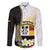 Personalised PNG Madang Provins Family Matching Long Sleeve Bodycon Dress and Hawaiian Shirt Papua New Guinea Plumeria Melanesian Pattern - Polynesian Pride