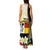 Personalised PNG Madang Provins Family Matching Tank Maxi Dress and Hawaiian Shirt Papua New Guinea Plumeria Melanesian Pattern - Polynesian Pride