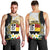 Personalised PNG Madang Provins Men Tank Top Papua New Guinea Plumeria Melanesian Pattern - Polynesian Pride