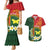 Personalised PNG Oro Provins Couples Matching Mermaid Dress and Hawaiian Shirt Papua New Guinea Plumeria Melanesian Pattern - Polynesian Pride