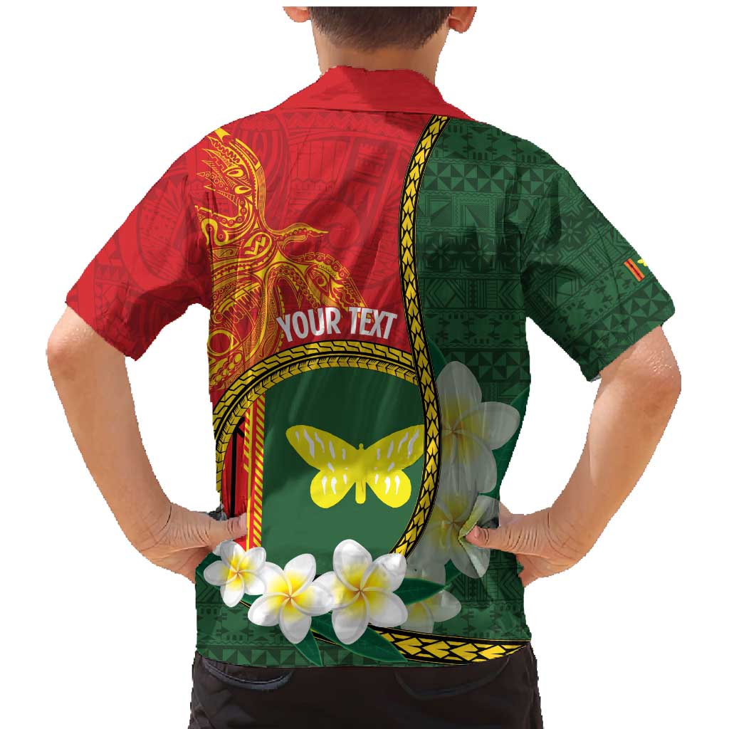 Personalised PNG Oro Provins Family Matching Mermaid Dress and Hawaiian Shirt Papua New Guinea Plumeria Melanesian Pattern - Polynesian Pride