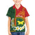 Personalised PNG Oro Provins Family Matching Off Shoulder Short Dress and Hawaiian Shirt Papua New Guinea Plumeria Melanesian Pattern - Polynesian Pride