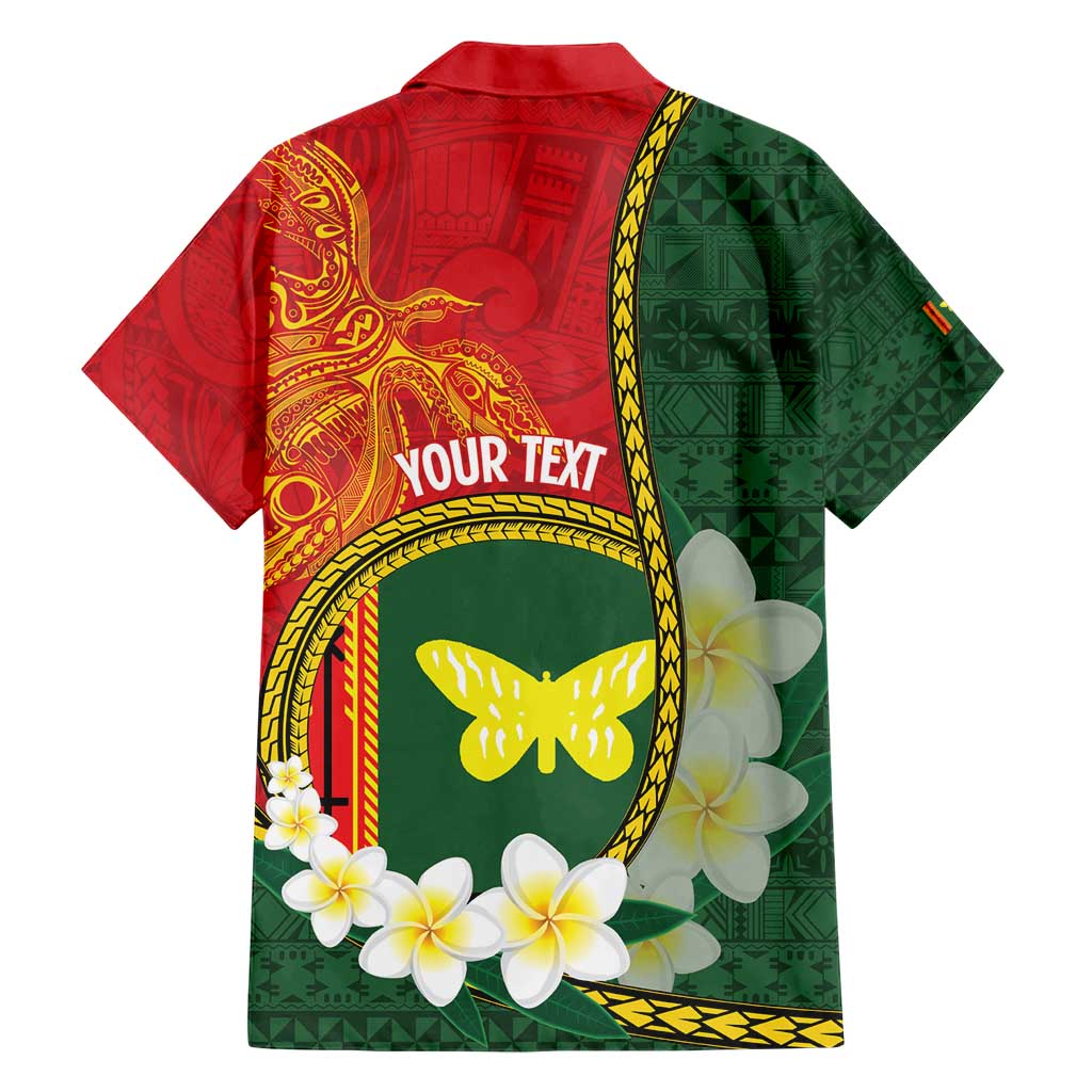 Personalised PNG Oro Provins Family Matching Short Sleeve Bodycon Dress and Hawaiian Shirt Papua New Guinea Plumeria Melanesian Pattern - Polynesian Pride