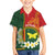 Personalised PNG Oro Provins Family Matching Short Sleeve Bodycon Dress and Hawaiian Shirt Papua New Guinea Plumeria Melanesian Pattern - Polynesian Pride