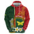 Personalised PNG Oro Provins Hoodie Papua New Guinea Plumeria Melanesian Pattern - Polynesian Pride